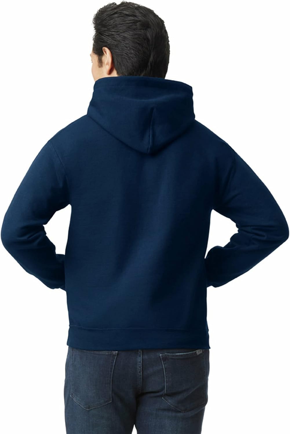 Men's Basic Pullover fleece fabric Hoodie - Image 2